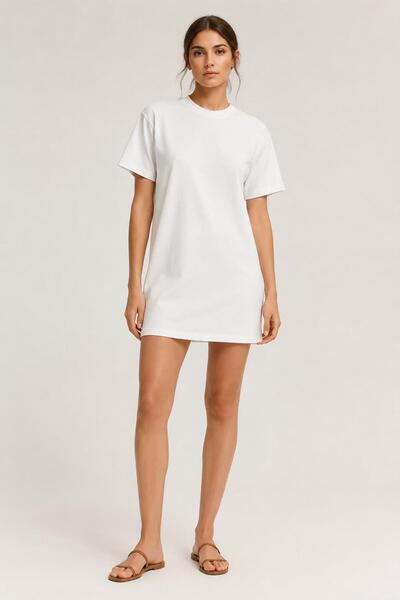 ALEXANDERGARDI Basic Oversize T-Shirt Dress