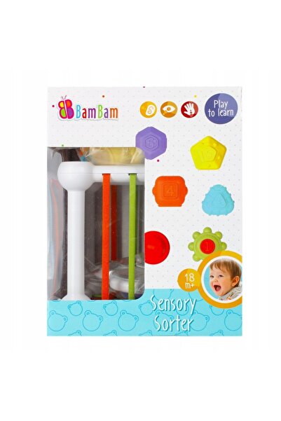 Bambam Blocuri senzoriale cu accesorii SORTER BAM BAM |   Distribuție poloneză
