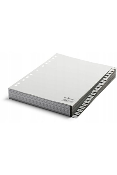 Durable Separatoare alfabetice A4 A-Z, 20 de cartonașe x 8 pachete