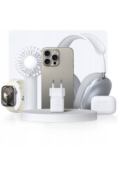 NO BRAND ÎNCĂRCĂTOR BASEUS PALM 30W USB-C USB-A - ALB