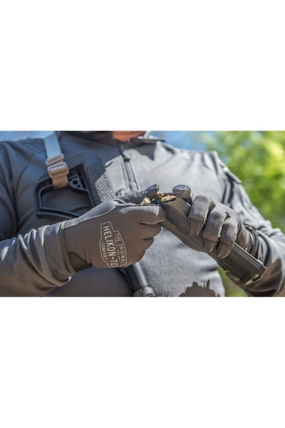NO BRAND Mănuși Helikon-Tex Rangeman - gri umbră/negru XL