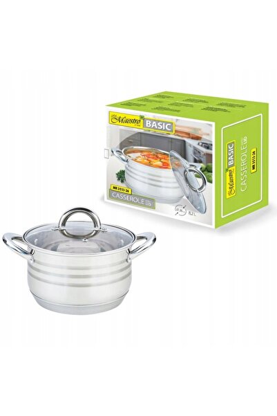 Maestro Oală de 26cm, 8.2L, cu capac MR-3513