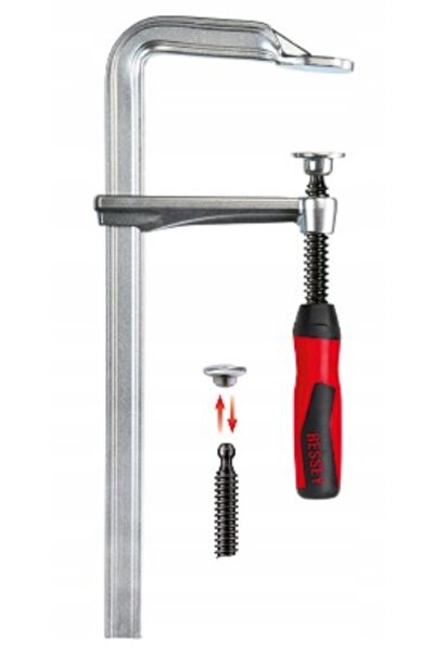 Bessey Clemă de tâmplar cu șurub din oțel 300x120mm