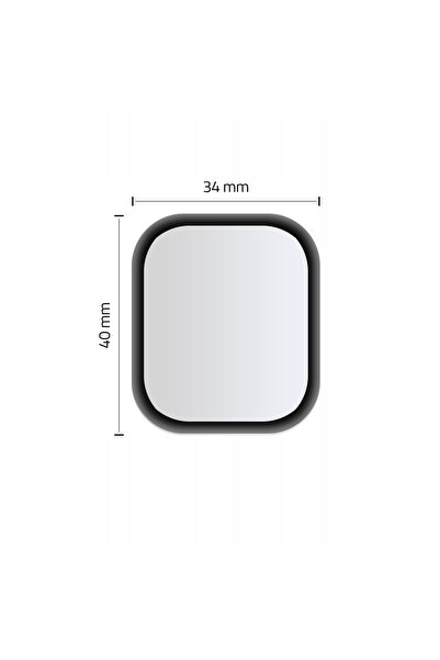 NO BRAND Sticlă hibridă hofi hybrid glass apple watch 4/5/6/se (44mm) negru