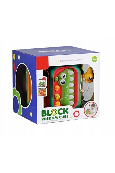 NO BRAND Cub educativ interactiv cu tobă, multifuncțional 8 în 1, pentru dezv...