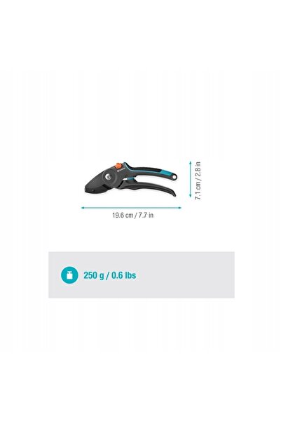 Gardena PremiumCut Pro 12250-20 Foarfecă de grădină tip nicovală pentru tăiat...