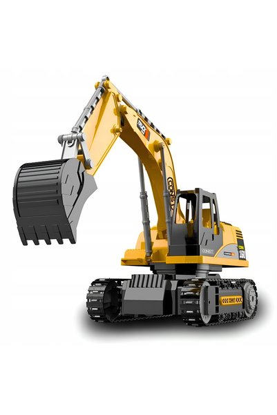 NO BRAND EXCAVATOR TELEGHIDAT MAȘINUȚĂ CU PILOT JUCĂRIE CADOU PENTRU COPII SPRAY