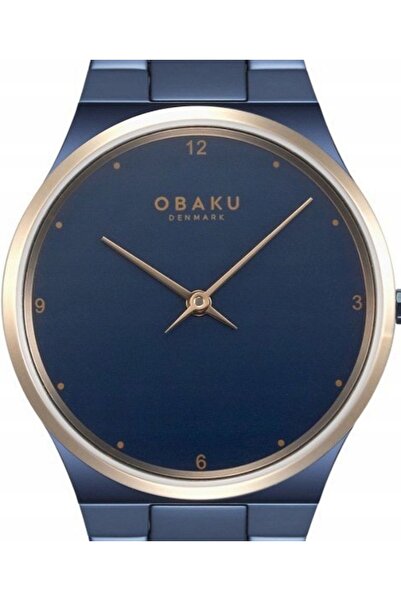 NO BRAND OBAKU V305LXSLSL CEAS CLASIC DE DAMĂ - ALBASTRU MARIN, CRISTAL DE SAFIR