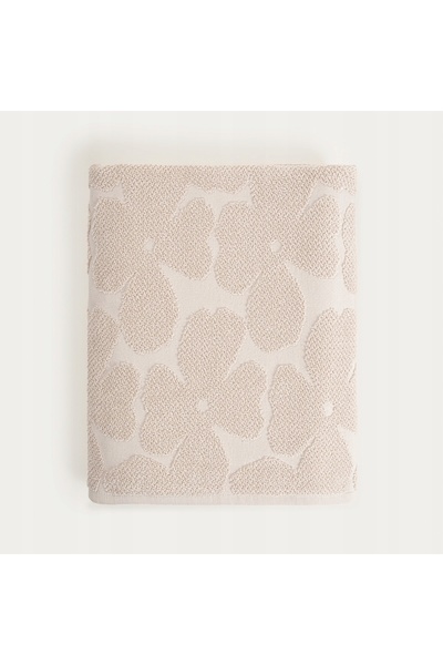 NO BRAND FLORES prosop jacard bej 100x150 cm HOMLA