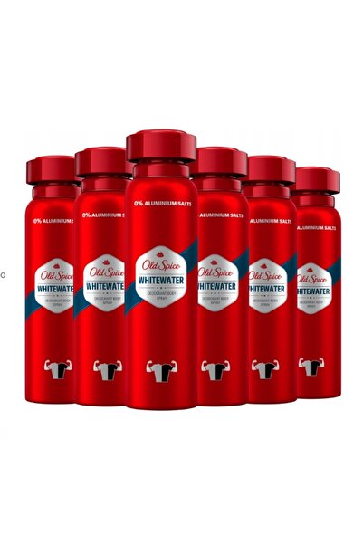 NO BRAND Old Spice Whitewater Spray deodorant pentru bărbați, 6 x 150ml, pros...