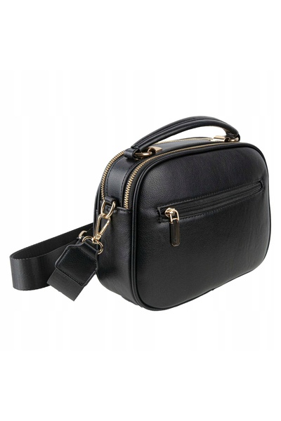 NO BRAND VERONA Captain Mike geantă crossbody neagră de damă cu borsetă