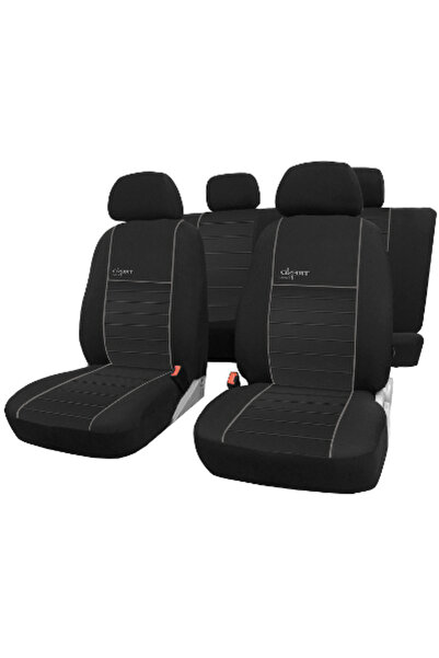 NO BRAND Huse scaune auto din piele bej pentru Nissan Tino
