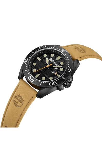 Timberland Ceas bărbătesc pentru tineri CARRIGAN DATE LUPA cu curea tip brăța...