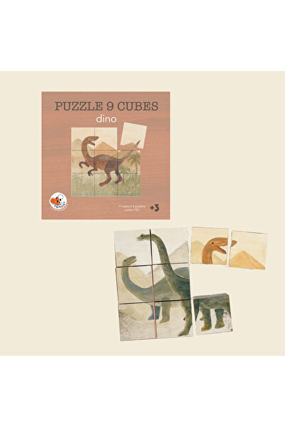 Egmont Toys Egmont: Puzzle - puzzle cub - Dinozauri