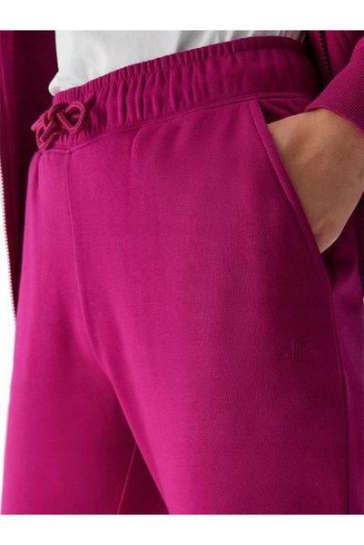 4F CAS F475 pantaloni de damă roz închis R. XL