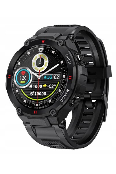 SENSORR Ceas militar robust, smartwatch, ritm cardiac, tensiune arterială, ap...
