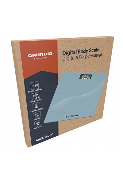 Grundig Cântar electronic de baie cu o capacitate de până la 180 kg și afișaj...