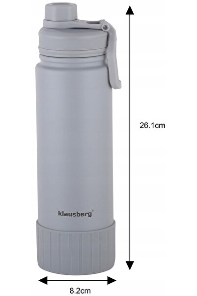NO BRAND Cana termică termos din oțel inoxidabil 720ml Click Clack