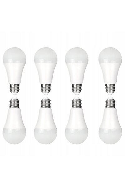 NO BRAND 8x BULB LED ECONOMIC E27 18W 1440lm 4500K ALB NEUTRAL