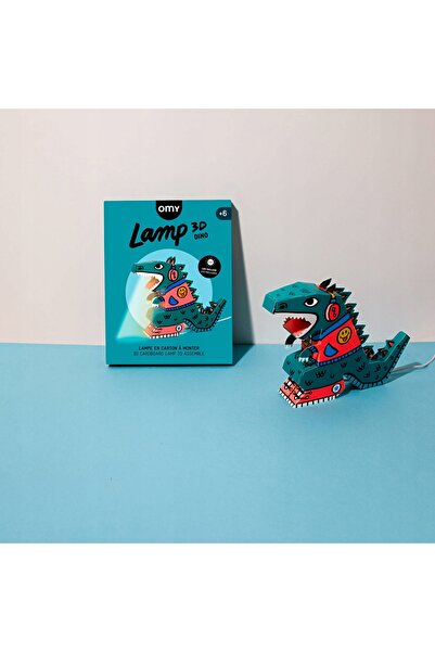NO BRAND Kit creativ DIY Lampă USB 3D OMY - Dinozaur
