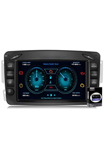 NO BRAND RADIO NAVIGAȚIE GPS MERCEDES CLK W209 W203 W463 6GB 128GB USB WIFI