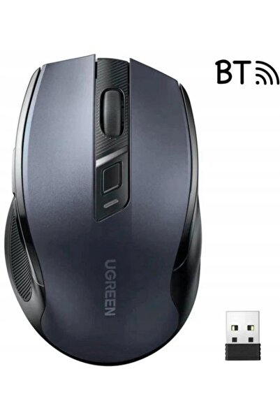 Ugreen MU006 90855 Mouse wireless optic 2.4GHz + Bluetooth 5.0