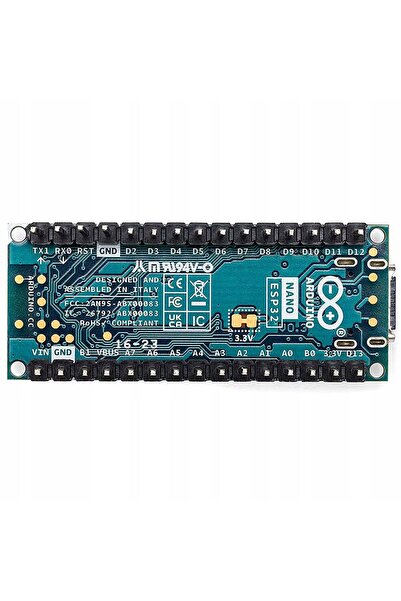 NO BRAND Arduino Nano ESP32 pini lipiți 240MHz WiFi Bluetooth 16MB Flash USB-C
