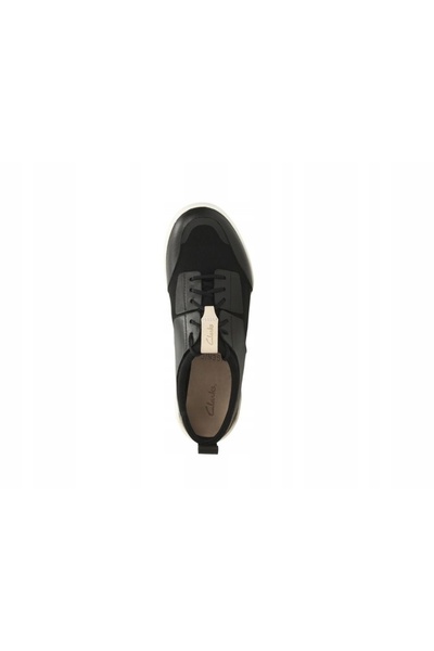 CLARKS Adidași din piele neagră Tri Soul 35.5