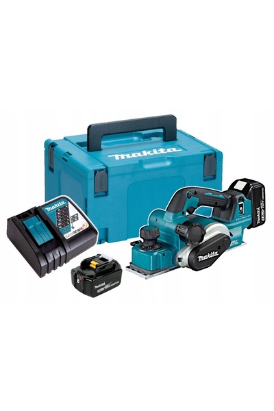 Makita DKP181RTJ DKP181 Rindea electrică cu acumulator 18V 2x 5.0Ah