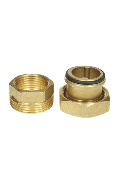 DIAMOND Racord filetat cu diametrul de 2'' inci, din alamă, drept, cu garnitu...