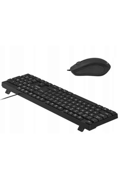 Savio Set mouse și tastatură cu fir SAVIO, Set de birou SAVKBCMB-01 USB