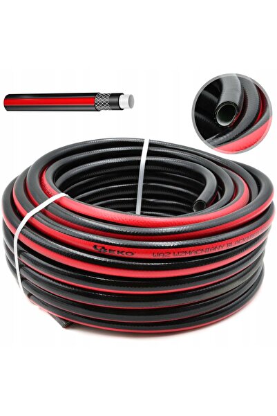 GEKO Furtun de grădină pentru apă 4 straturi premium 3/4'' 30m