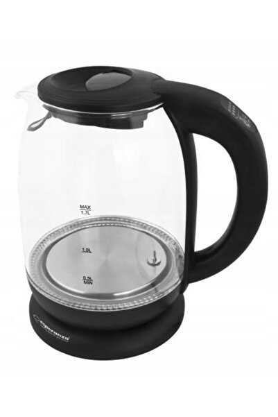 NO BRAND CEAȘCĂ ELECTRICĂ DIN STICLĂ, temperatură standard, 1,7 L