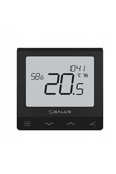 NO BRAND Regulator de temperatură controler negru SQ610B wireless WIFIITLC!