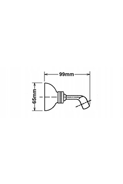 NO BRAND Suport de duș Sapho pivotant, bronz SUP26