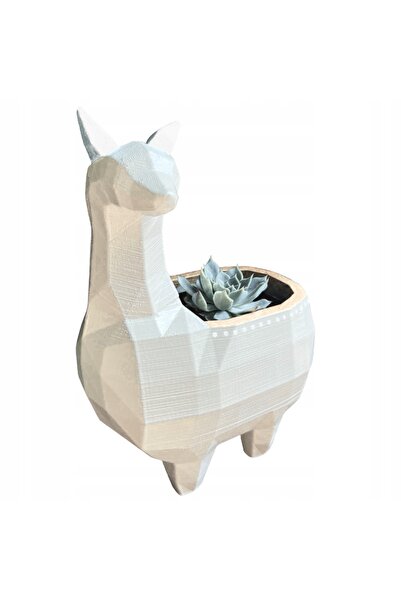 NO BRAND Ghiveci de birou Alpaca Lama, mini decorativ, pentru suculente și ca...