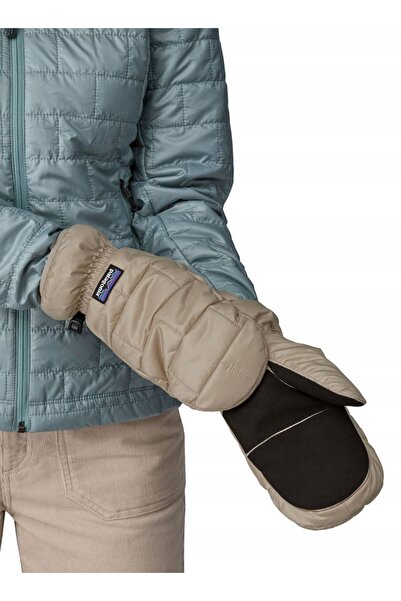 Patagonia Nano Puff Mitts Mănuși de iarnă unisex - gri seabird M