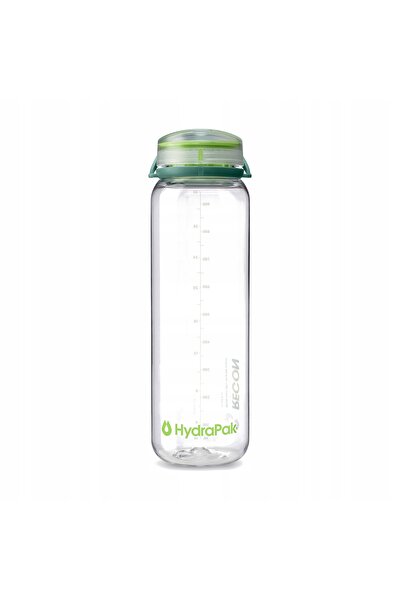 NO BRAND Hydrapak Recon 1 L Transparent/ Verde veșnic și Lămâie Sticlă de apă