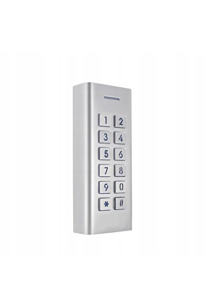 NO BRAND Tastatură cu cod FORCE pentru poartă KP-1CH-S – Codificator pentru s...