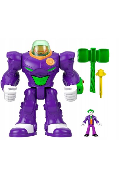mattel Fisher Price Imaginext DC Super Friends Joker Hammer Mech - JDL06