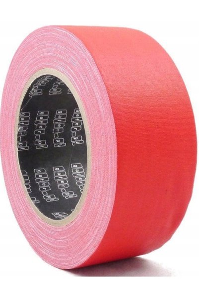 NO BRAND BANDĂ MATĂ 48 MM X 25 M GAFER PRO MAT ROȘIE
