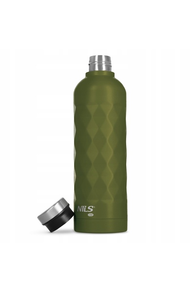 NO BRAND Termos turistic verde 750ml NILS din oțel, etanș
