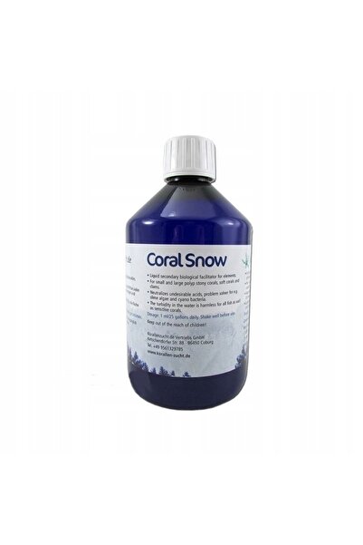 NO BRAND Koralen Zucht Coral Snow Plus 500ml - preparat pe bază de cian și fo...