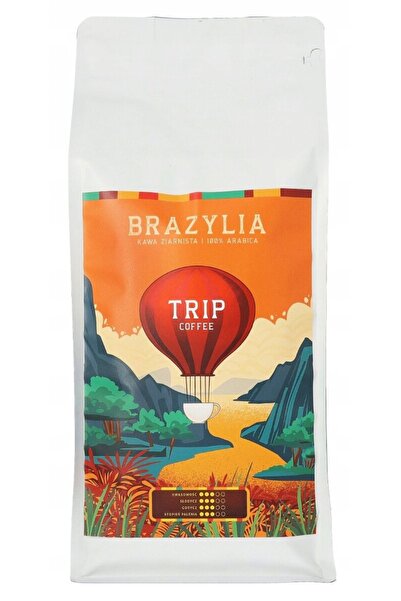 NO BRAND SET 2x1kg (Boabe de cafea Trip Coffee Brazilia 1kg + Guatemala 1kg)
