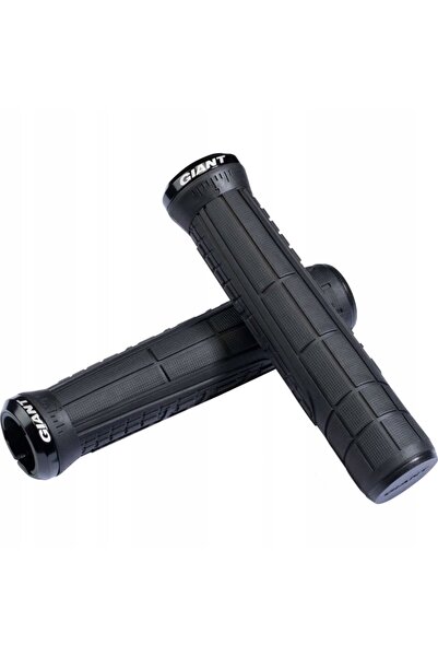 NO BRAND Manșoane ghidon Giant Swage Single Lock-On negru-negru cu clemă