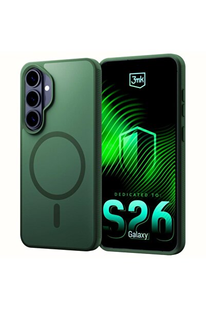 3MK Husă Galaxy S26 Smoke MagSafe, Protecție Mată