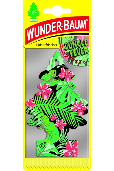 NO BRAND Wunder-Baum Jungle Fever - brad de Crăciun parfumat pentru mașină, 1...