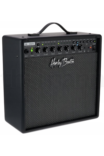 NO BRAND Amplificator de chitară Harley Benton HB-20MFX de 20W cu Bluetooth, ...