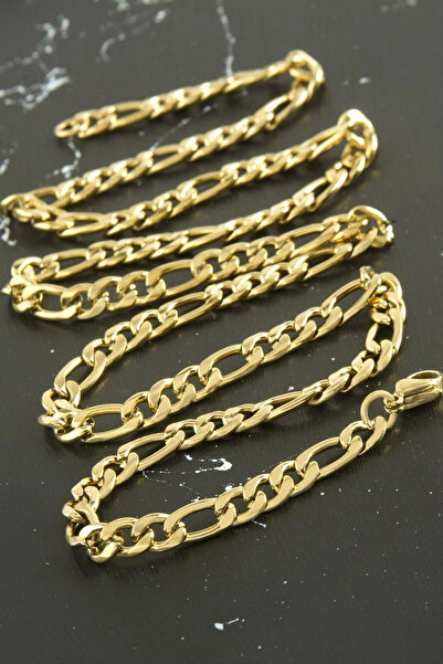 SORA GROUP Oval Chain Steel Necklace 55 cm