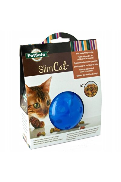 NO BRAND PetSafe SlimCat Hranitor Interactiv - jucărie pentru gustări pentru ...